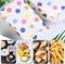 24 Pack Party Favor Bags with Stickers, 4.7" x 3.1" x 8.7" Bulk Goodie Treat Gift Bags for Weddings Baby Showers Birthdays Craft Supplies (Polka Dot)